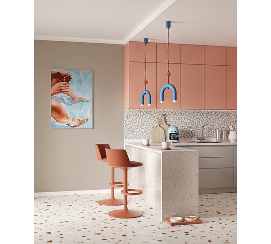 Плинтус Cosca Decor 60x16x2000 мм, экополимер, PL002 00-00081048