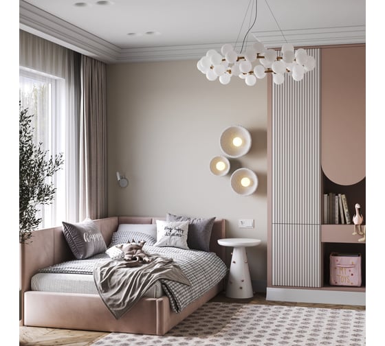 Плинтус Cosca Decor 133x16x2000 мм, экополимер, PX040 00-00072061