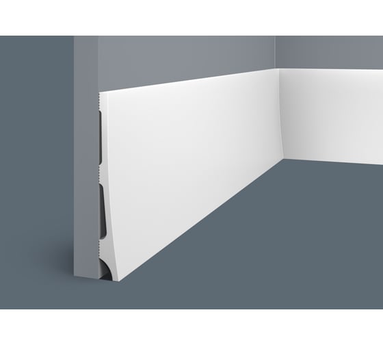 Плинтус Cosca Decor 133x16x2000 мм, экополимер, PX040 00-00072061 1