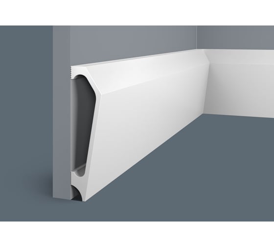 Плинтус Cosca Decor 133x16x2000 мм, экополимер, PX041 00-00072062