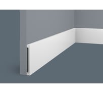 Плинтус Cosca Decor 80x10x2000 мм, экополимер, PX058 00-00077368