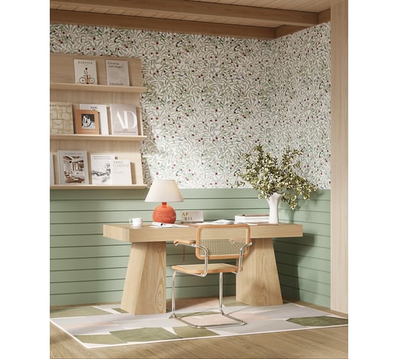 Плинтус Cosca Decor 100x10x2000 мм, экополимер, PX057 00-00077369