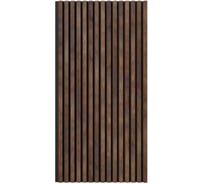 Акустическая панель Cosca Decor черный войлок, 1200x600x19 мм, дуб барон темный 00-00074687