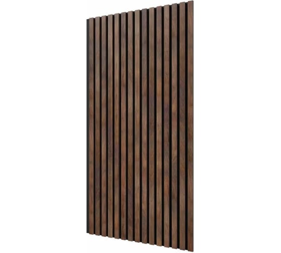 Акустическая панель Cosca Decor черный войлок, 1200x600x19 мм, дуб барон темный 00-00074687