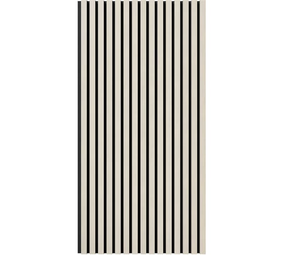 Акустическая панель Cosca Decor черный войлок, 1200x600x21 мм, шпон дуб клэр светлый 00-00078914