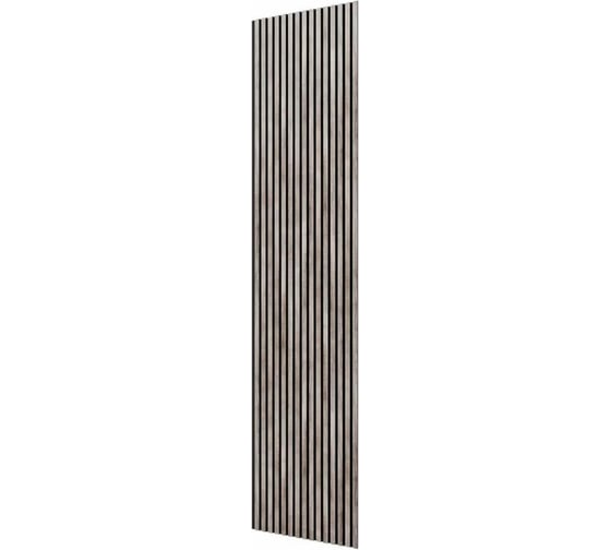 Акустическая панель Cosca Decor черный войлок, 2750x600x19 мм, дуб дымчатый 00-00074595