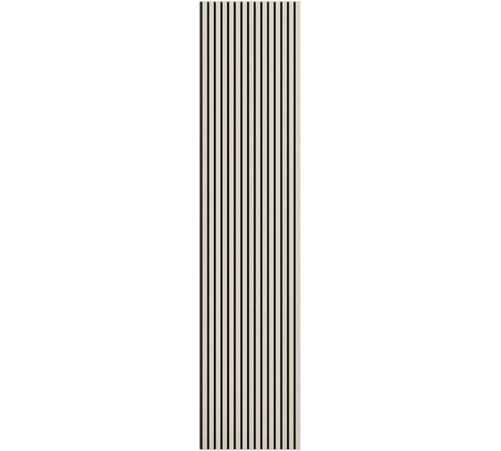 Акустическая панель Cosca Decor черный войлок, 2750x600x21 мм, шпон дуб клэр светлый 00-00078912