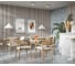 Акустическая панель Cosca Decor черный войлок, 2750x600x21 мм, шпон дуб клэр светлый 00-00078912 6