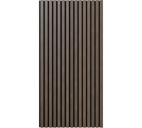 Акустическая панель Cosca Decor черный войлок, 1200x600x21 мм, шпон дуб маррон 00-00078917