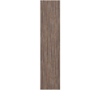 Акустическая панель Cosca Decor серый войлок, 2750x600x19 мм, дуб барон темный 00-00074589