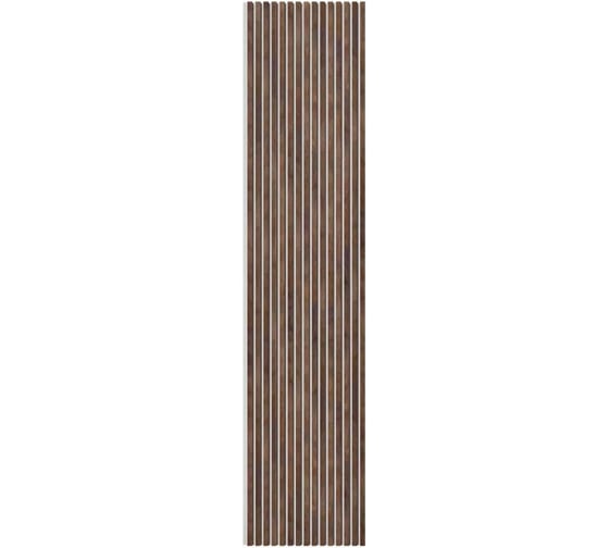 Акустическая панель Cosca Decor серый войлок, 2750x600x19 мм, дуб барон темный 00-00074589 1