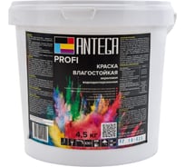 Влагостойкая краска ANTEGA PROFI 4,5 кг ANT-2034