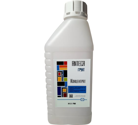 Грунтовка ANTEGA Концентрат 1:5, 1 л ANT-3043 1