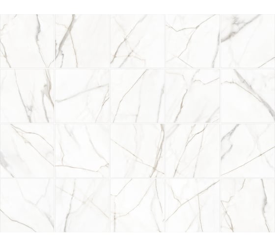 Керамогранит NewTrend Design Stone Calacatta матовый, 200x200x8 мм, 24 шт. GP2020DNS00