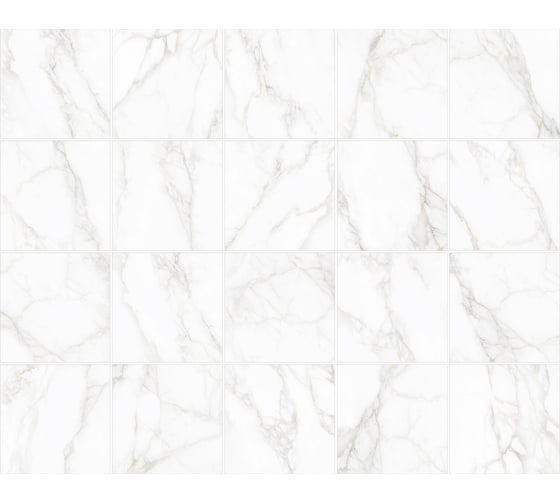 Керамогранит NewTrend Design Stone Carrara матовый, 200x200x8 мм, 24 шт. GP2020DNS15