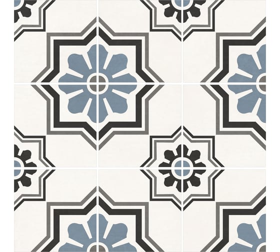 Керамогранит NewTrend Flora матовый, 200x200x8 мм, 24 шт. GP2020DNN55
