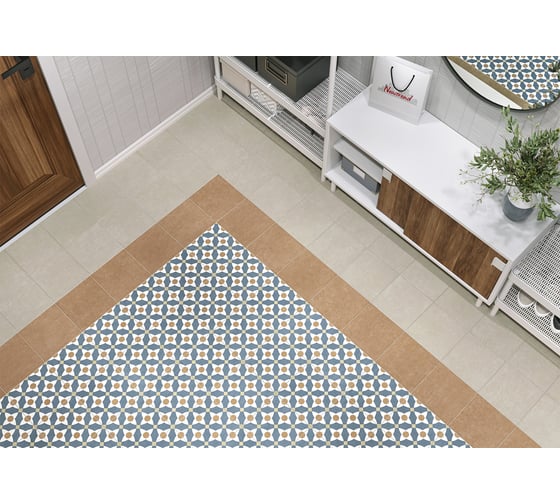 Керамогранит NewTrend Rico матовый, 200x200x8 мм, 24 шт. GP2020DSA23