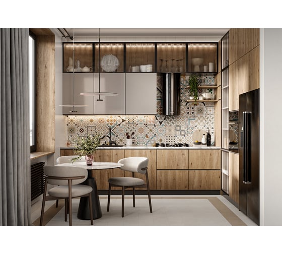 Керамогранит NewTrend Design Mix 3 матовый, 200x200x8 мм, 24 шт. GP2020DMX11