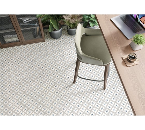 Керамогранит NewTrend Mia матовый, 200x200x8 мм, 24 шт. GP2020DGA23