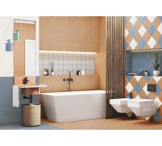 Керамогранит NewTrend Bronze матовый, 200x200x8 мм, 24 шт. GP2020DNA31