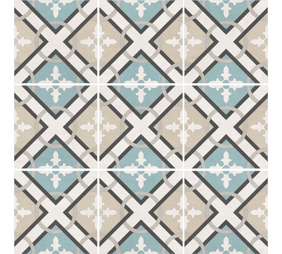 Керамогранит NewTrend Melody матовый, 200x200x8 мм, 24 шт. GP2020DGA15