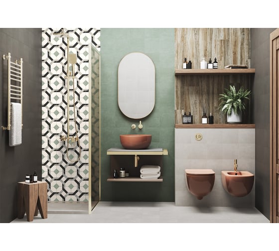 Керамогранит NewTrend Remo матовый, 200x200x8 мм, 24 шт. GP2020DNN04