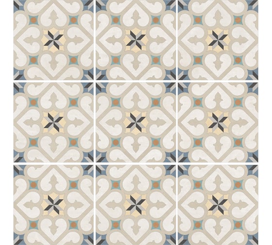 Керамогранит NewTrend Damask матовый, 200x200x8 мм, 24 шт. GP2020DGA11