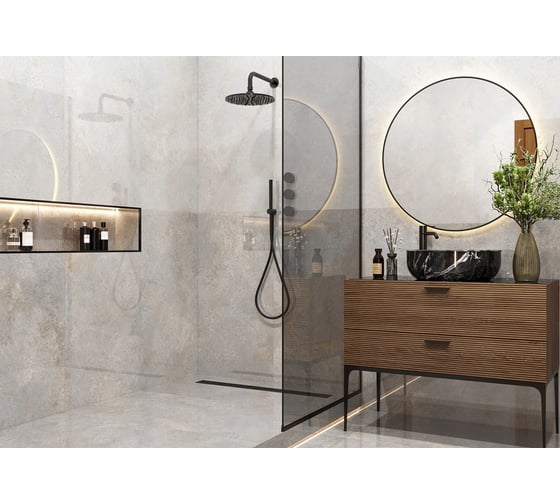 Керамогранит NewTrend Fenomen Dark полированный, 600x1200 мм 60120FEM55P