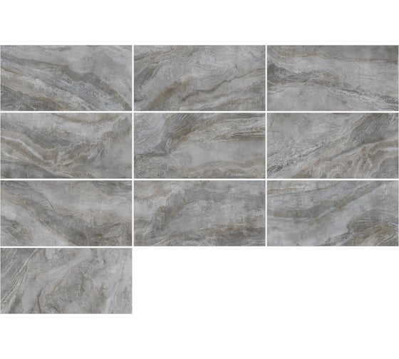 Керамогранит NewTrend Jast Gray полированный, 600x1200 мм 60120JAS15P