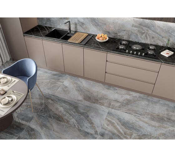 Керамогранит NewTrend Jast Gray полированный, 600x1200 мм 60120JAS15P