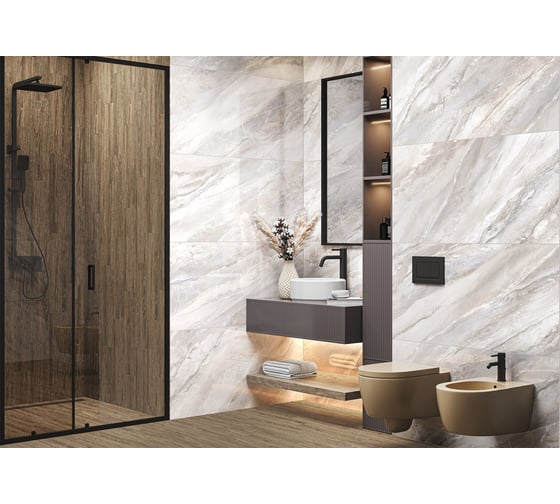 Керамогранит NewTrend Evo Marmo Gris полированный, 600x1200 мм 60120EVO05P