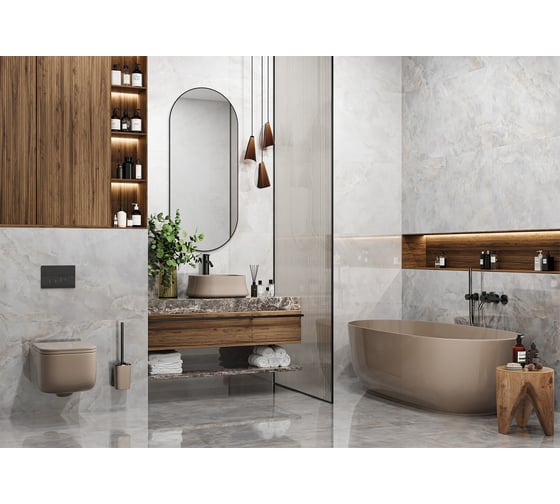 Керамогранит NewTrend Onice Vetro Light полированный, 600x1200 мм 60120ETR00P