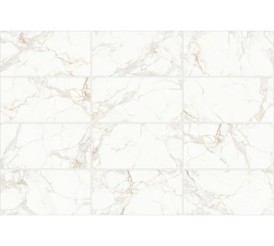 Керамогранит NewTrend Statuario Faro полированный, 600x1200 мм 60120FAR00P