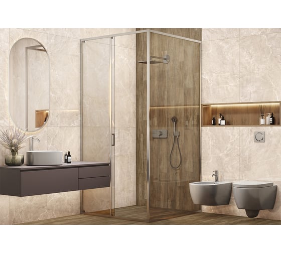 Керамогранит NewTrend Terra Beige полированный, 600x1200 мм 60120TER11P