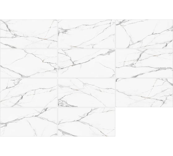 Керамогранит NewTrend Calacatta Regal полированный, 600x1200 мм 60120REG00P