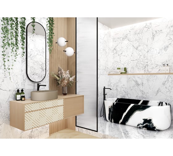 Керамогранит NewTrend Everest полированный, 600x1200 мм 60120EVR00P