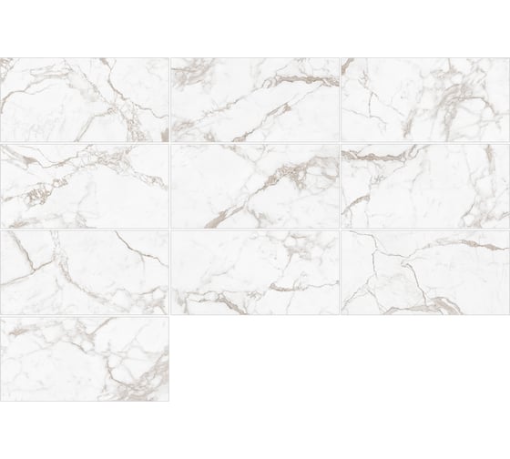 Керамогранит NewTrend Calacatta Arabesque полированный, 600x1200 мм 60120ARS01P