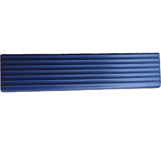 Кромка синяя рельефная для бассейна TOP GRES противоскользящая, 244х56x9 00-00000144
