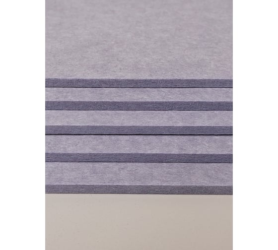 Акустический войлок Cosca Decor 600x600x9 серый 00-00083880