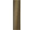 Акустические панели Cosca Decor 2 шт. 1200x300x19 золото матовое, экополимер 00-00079721 2