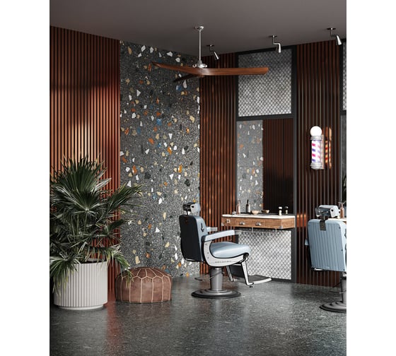 Акустические панели Cosca Decor 2 шт. 1200x300x19 красная медь, экополимер 00-00079723