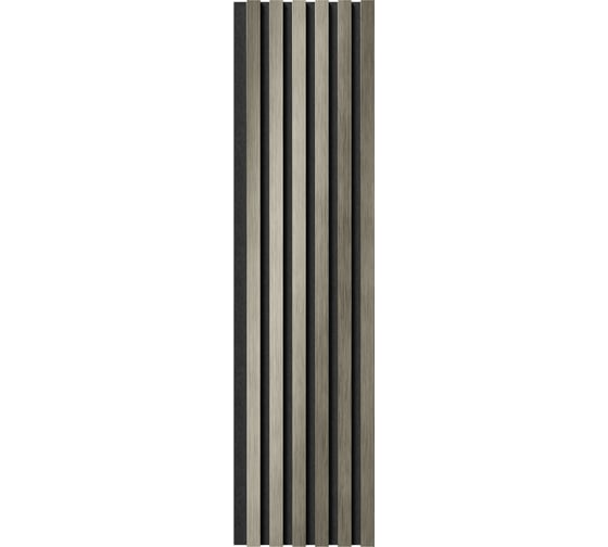 Акустич. панели Cosca Decor 2шт. 1200x300x19 платина мат экополимер 00-00079724