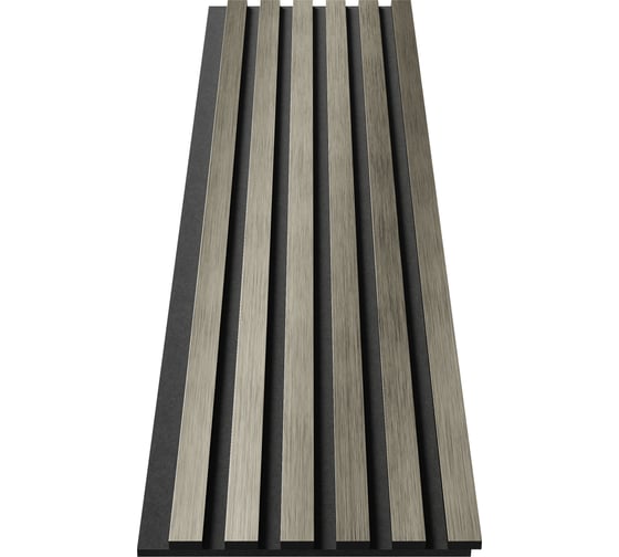 Акустич. панели Cosca Decor 2шт. 1200x300x19 платина мат экополимер 00-00079724