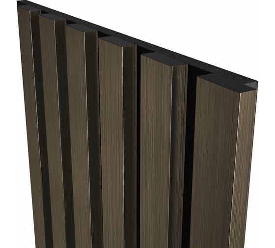 Акустич. панели Cosca Decor 2шт. 1200x300x19 шампань экополимер 00-00079727