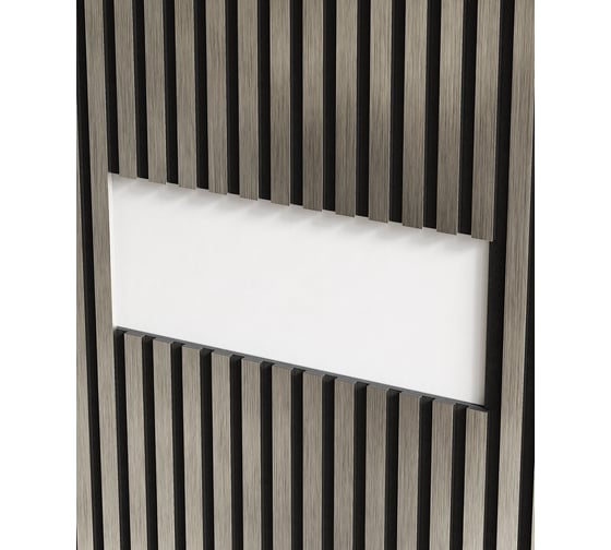 Акустич. панели  Cosca Decor 2шт. 600x300x19 платина мат экополимер 00-00079774