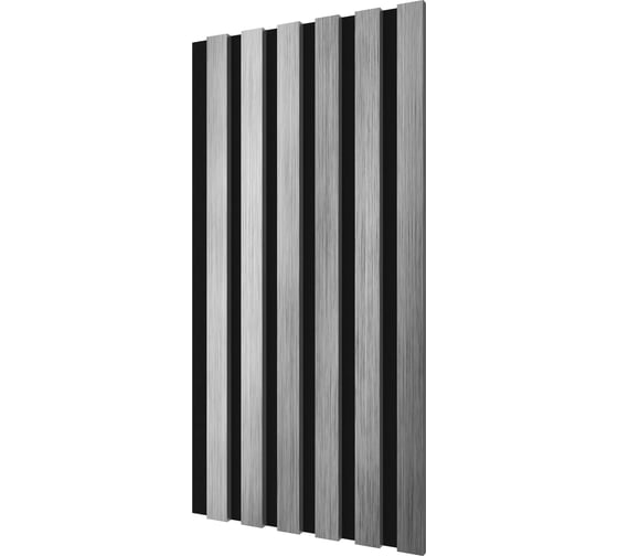 Акустич. панели Cosca Decor 2шт. 600x300x19 хром мат экополимер 00-00079775 1