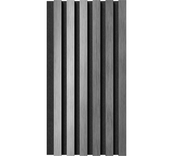 Акустич. панели Cosca Decor 2шт. 600x300x19 хром мат экополимер 00-00079775