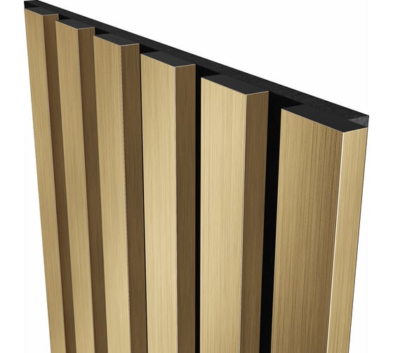 Акустич. панели Cosca Decor 2шт. 600x300x19 хром мат экополимер 00-00079775