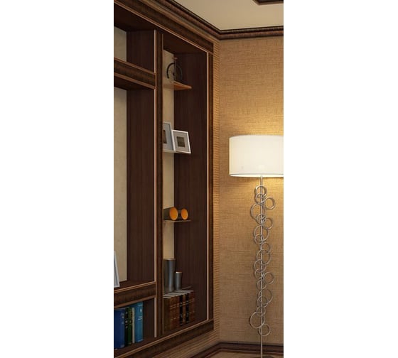 Потолочный плинтус Cosca Decor интерьерный багет, 50x22x2400 мм, Античная медь СПБ016600