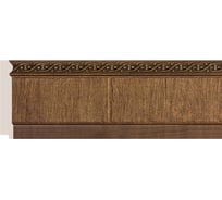 Плинтус Cosca Decor интерьерный багет, 80x11x2400 мм, Дуб тёмный СПБ016567